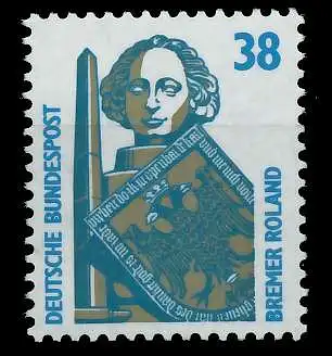 BRD DS SEHENSWÜRDIGKEITEN Nr 1400 postfrisch 93A47E