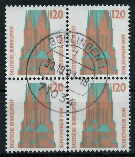 BRD DS SEHENSWÜRDIGKEITEN Nr 1375 zentrisch gestempelt VIERE 93A4E2