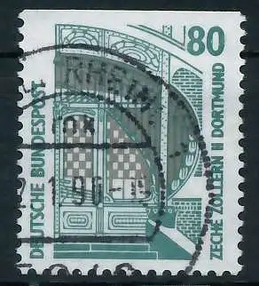 BRD DS SEHENSWÜRDIGKEITEN Nr 1342C gestempelt 93A532