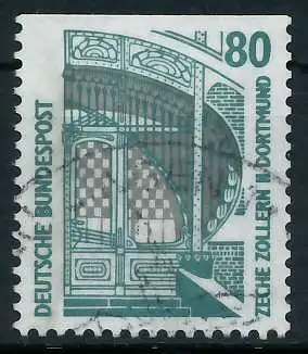 BRD DS SEHENSWÜRDIGKEITEN Nr 1342C gestempelt 93A54A