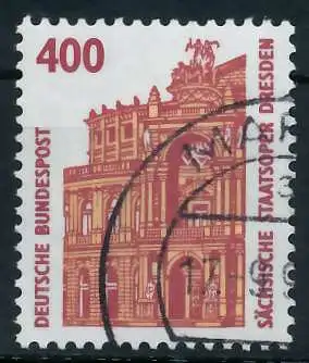 BRD DS SEHENSWÜRDIGKEITEN Nr 1562vRII gestempelt 93A722