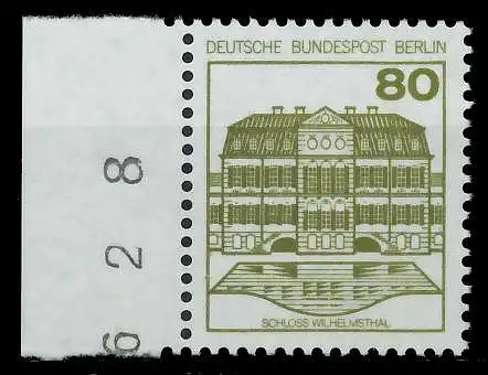 BERLIN DS BURGEN U. SCHLÖSSER Nr 674A postfrisch SRA 940FE2