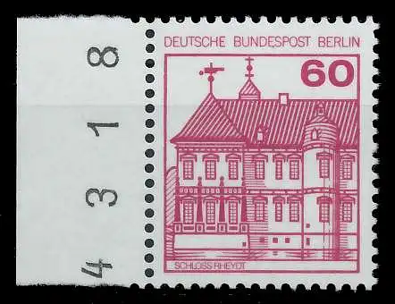 BERLIN DS BURGEN U. SCHLÖSSER Nr 611A postfrisch SRA 940FEA