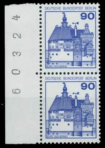 BERLIN DS BURGEN U. SCHLÖSSER Nr 588 postfrisch SENKR P 94104E