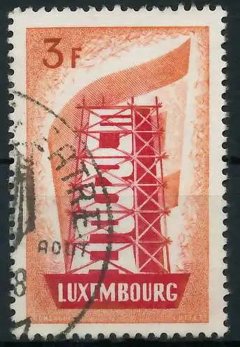 LUXEMBURG 1956 Nr 556 gestempelt 973C0A