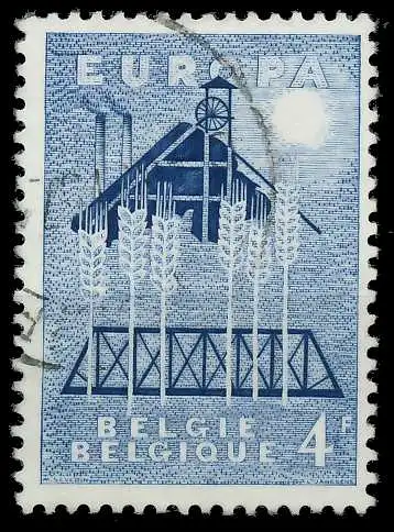 BELGIEN 1957 Nr 1071 gestempelt 97D502