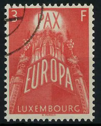 LUXEMBURG 1957 Nr 573 gestempelt 97D5BE