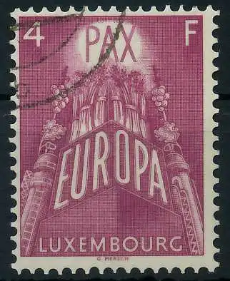 LUXEMBURG 1957 Nr 574 gestempelt 97D5CE