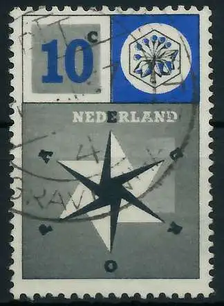 NIEDERLANDE 1957 Nr 704 gestempelt 97D5E6