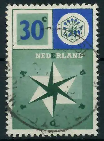 NIEDERLANDE 1957 Nr 705 gestempelt 97D612