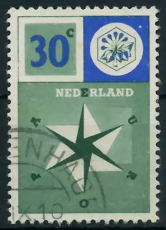 NIEDERLANDE 1957 Nr 705 gestempelt 97D61A