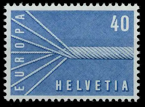 SCHWEIZ 1957 Nr 647 postfrisch 97D676