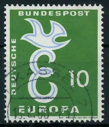 BRD 1958 Nr 295 gestempelt 97D6BE