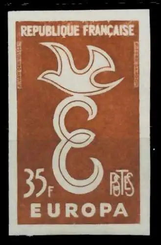 FRANKREICH 1958 Nr 1211 P postfrisch 97D6F2