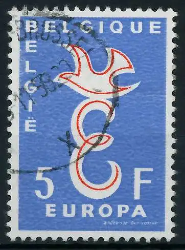 BELGIEN 1958 Nr 1118 gestempelt 98265E