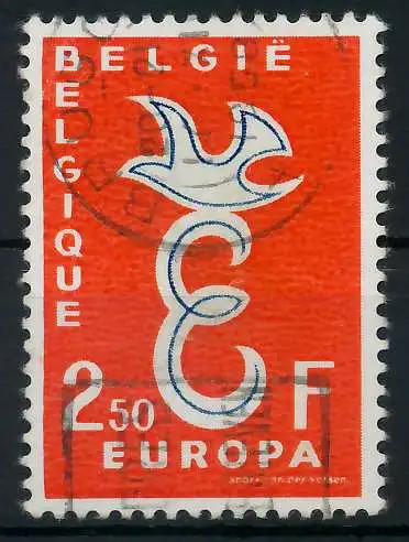 BELGIEN 1958 Nr 1117 gestempelt 982666