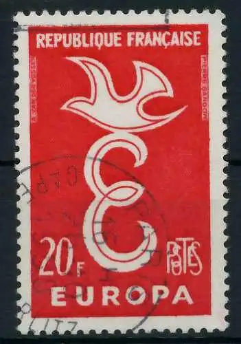 FRANKREICH 1958 Nr 1210 gestempelt 982696