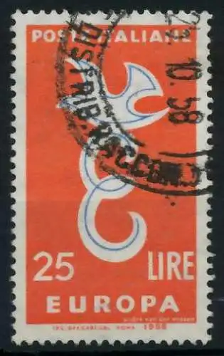 ITALIEN 1958 Nr 1016 gestempelt 9826AA