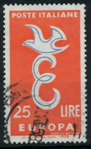 ITALIEN 1958 Nr 1016 gestempelt 9826D6