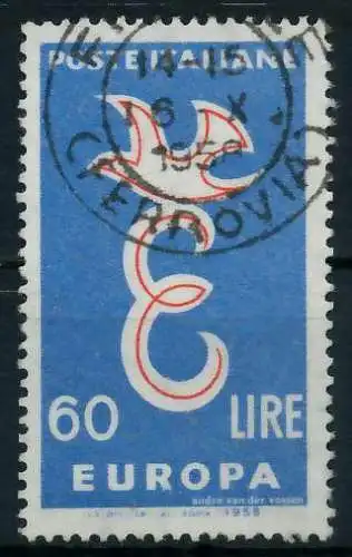 ITALIEN 1958 Nr 1017 gestempelt 9826DA