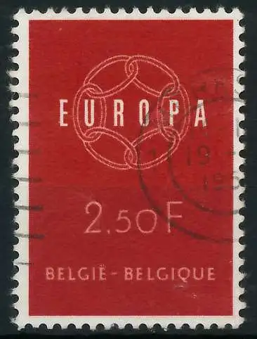 BELGIEN 1959 Nr 1164 gestempelt 9A2ACE