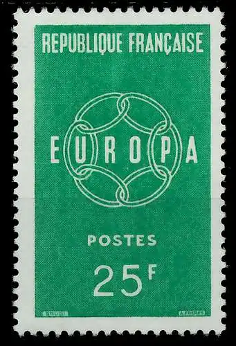 FRANKREICH 1959 Nr 1262 postfrisch 9A2AE6