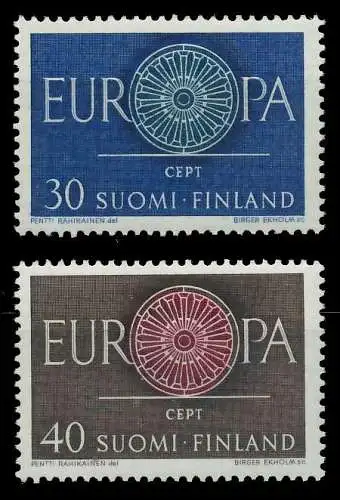 FINNLAND 1960 Nr 525-526 postfrisch 9A2C86