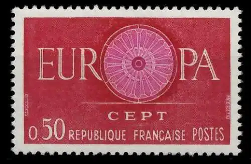 FRANKREICH 1960 Nr 1319 postfrisch 9A2CCE