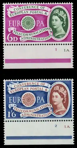 GROSSBRITANNIEN 1960 Nr 341-342 postfrisch URA 9A2CD2