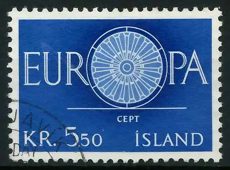 ISLAND 1960 Nr 344 gestempelt 9A2D6E