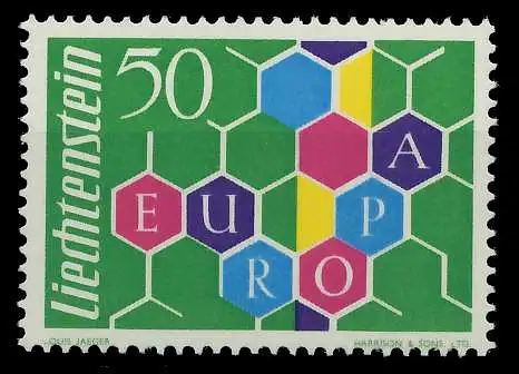 LIECHTENSTEIN 1960 Nr 398I postfrisch 9A2DA6