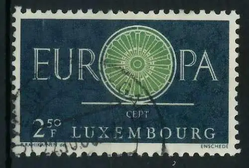 LUXEMBURG 1960 Nr 630 gestempelt 9A2DB6