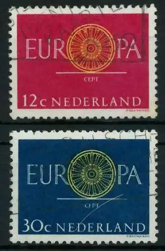 NIEDERLANDE 1960 Nr 753-754 gestempelt 9A2DD2