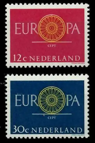 NIEDERLANDE 1960 Nr 753-754 postfrisch 9A2DD6