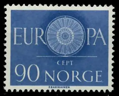 NORWEGEN 1960 Nr 449 postfrisch 9A2DF6