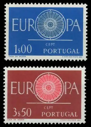 PORTUGAL 1960 Nr 898-899 postfrisch 9A2E26