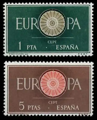 SPANIEN 1960 Nr 1189-1190 postfrisch 9A2EA2