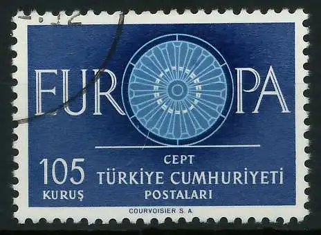 TÜRKEI 1960 Nr 1775 gestempelt 9A2EBE