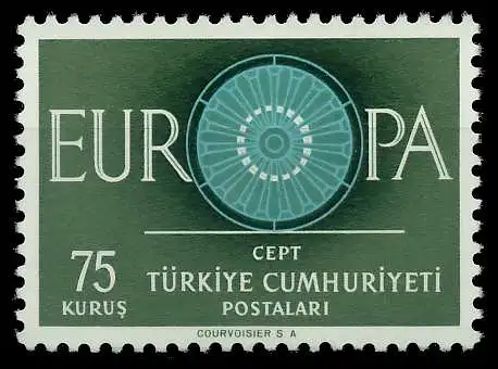 TÜRKEI 1960 Nr 1774 postfrisch 9A2EC2