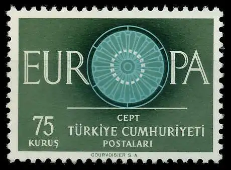 TÜRKEI 1960 Nr 1774 postfrisch 9A2ECE