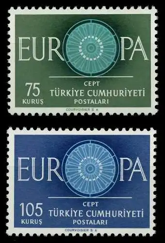 TÜRKEI 1960 Nr 1774-1775 postfrisch 9A2EDE