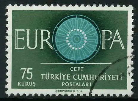 TÜRKEI 1960 Nr 1774 gestempelt 9A2EE2