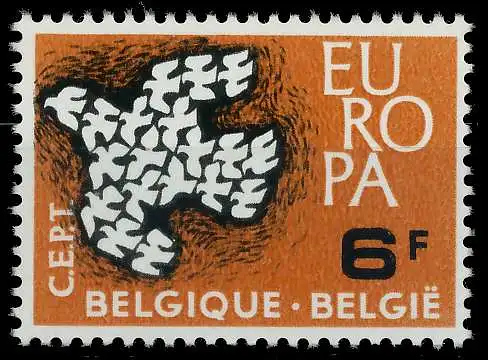 BELGIEN 1961 Nr 1254 postfrisch SA1D87A