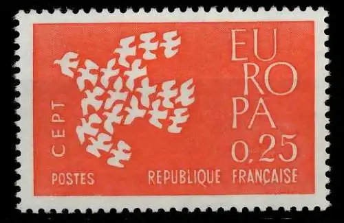 FRANKREICH 1961 Nr 1363 postfrisch SA1D8A2