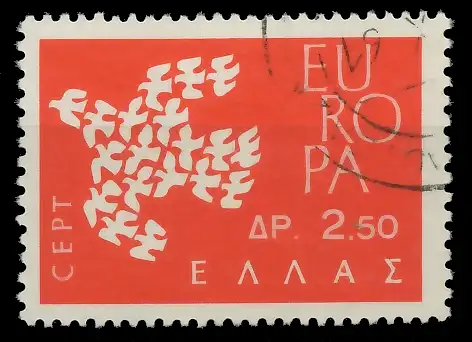 GRIECHENLAND 1961 Nr 775 gestempelt 9A310A