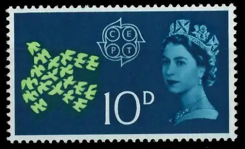 GROSSBRITANNIEN 1961 Nr 348 postfrisch SA1D912