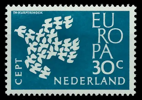 NIEDERLANDE 1961 Nr 766 postfrisch SA1DA06