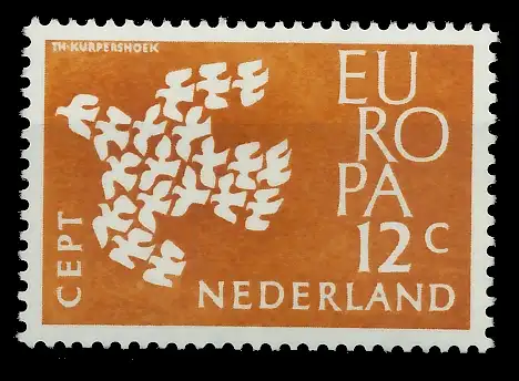 NIEDERLANDE 1961 Nr 765 postfrisch SA1D9FA