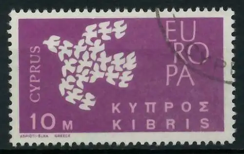 ZYPERN 1961 Nr 197 gestempelt 9B01AA