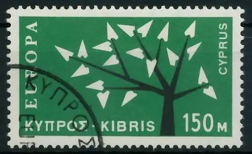 ZYPERN 1962 Nr 217 gestempelt 9B0376